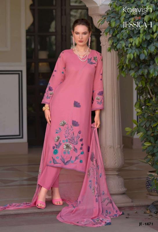 Kaavish jesscia 1 cotton digital print wholesale dress material online