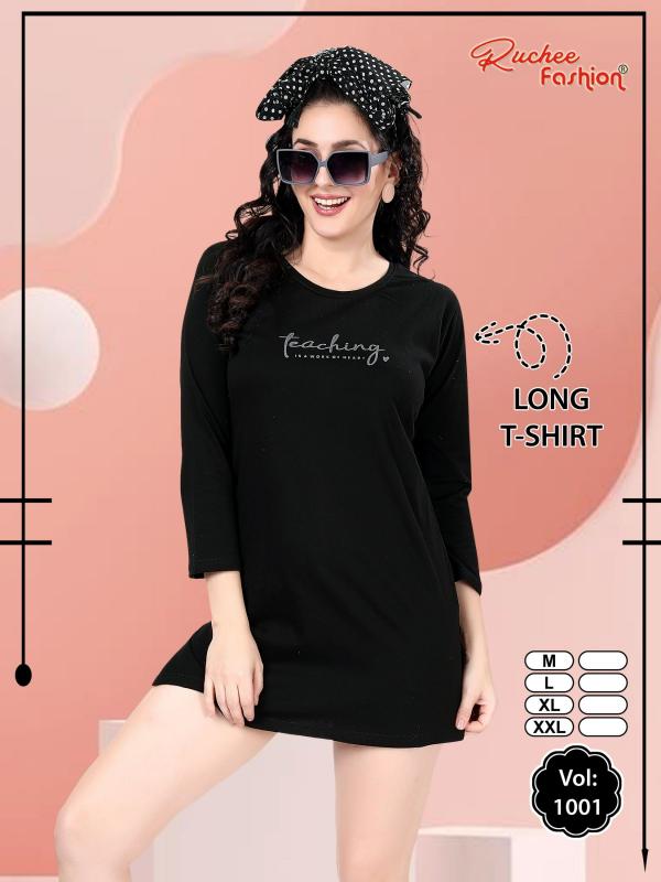 Ladies T shirt heavy hosiery kurti manufacturer