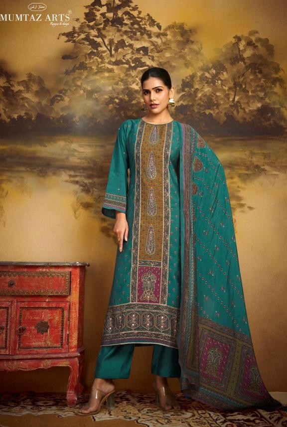 Mumtaz arts nayaab musline digital print surat wholesale dress materials in surat