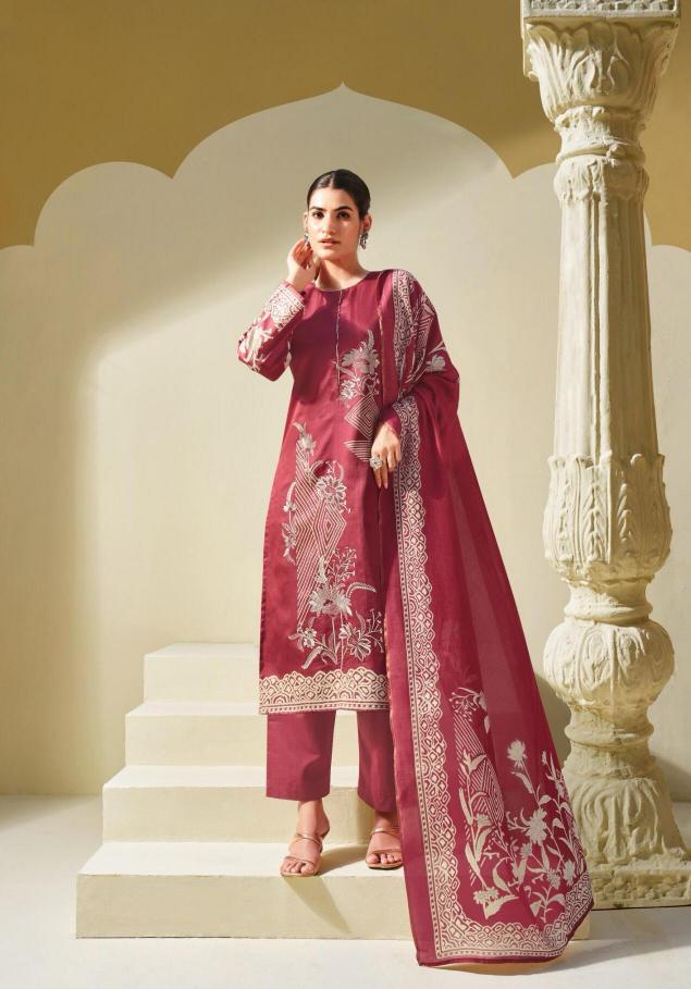 Mumtaz arts nazma muslin dup jam digital printed pranjul dress material wholesale price