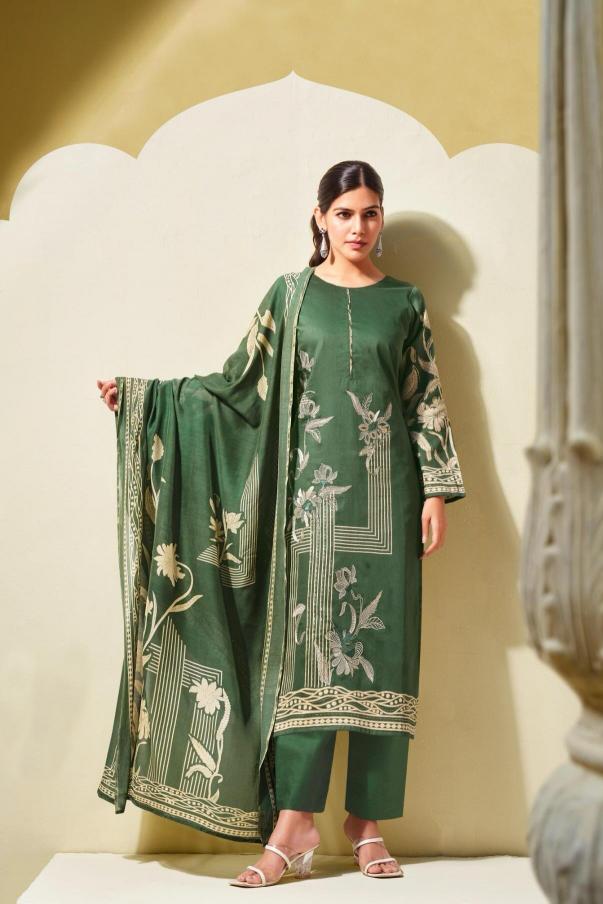 Mumtaz arts nazma muslin dup printed dress materials wholesale