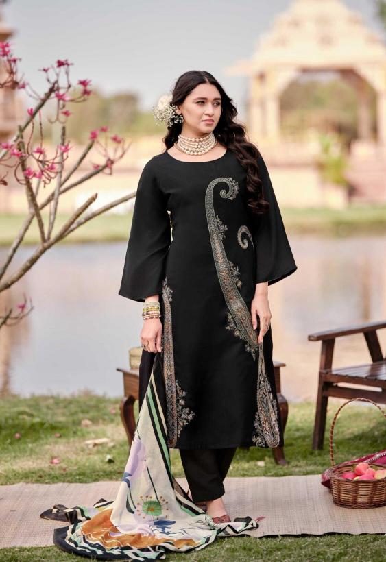 Mumtaz arts shehzaadi viscose muslin pure cotton dress materials wholesale