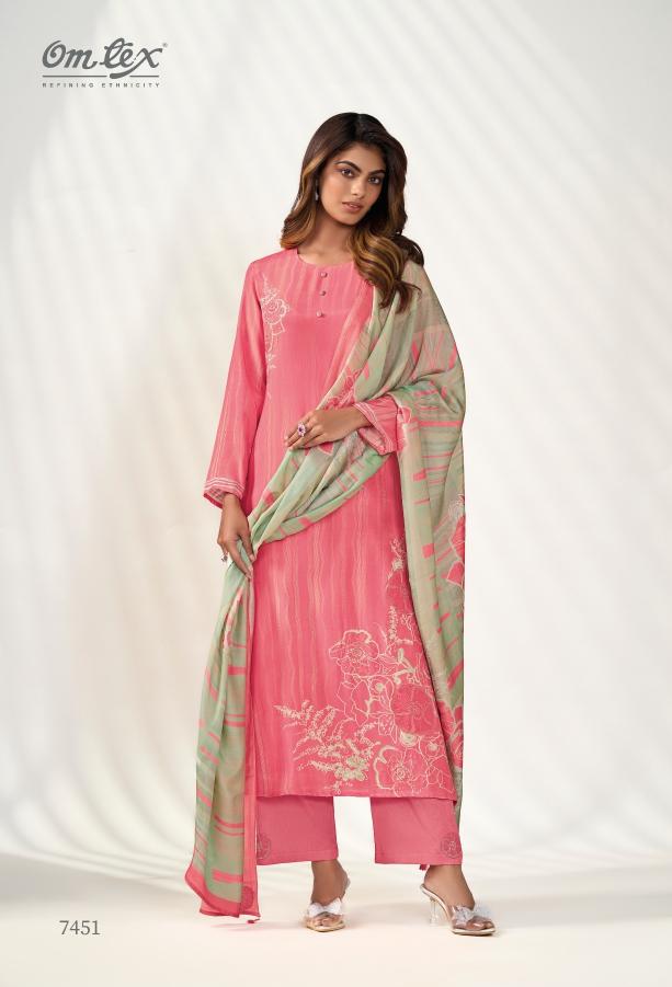 om tax printed  pakistani wholesale salwar kameez in karachi