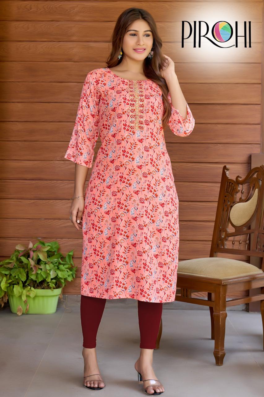 Pirohi lunnches rayon kurtibranded wholesale