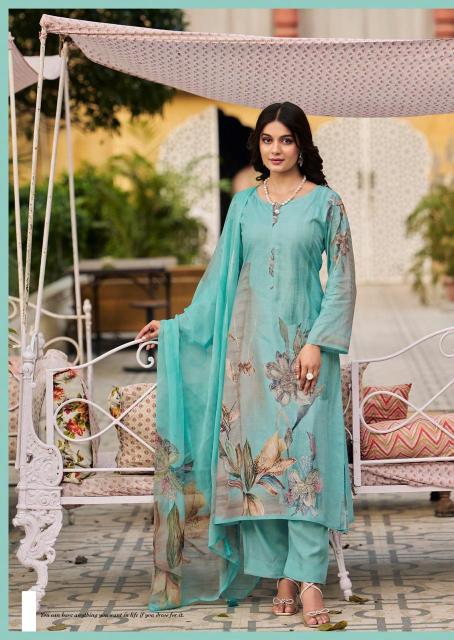 PRM trendz floris cotton wholesale dress material online