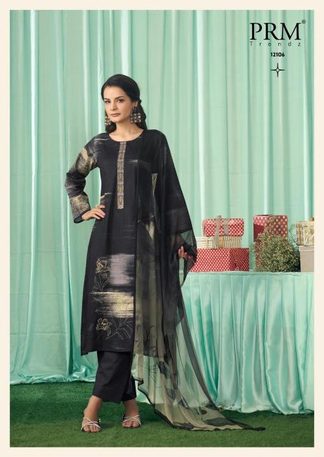 PRM trendz vanilla cotton linen dress materials wholesale