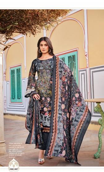 Romani aarzu cotton unstitched dress material wholesale