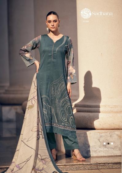 Sadhana fashion zayan jaam cotton salwar kameez pakistani suits manufacturer in pakistan
