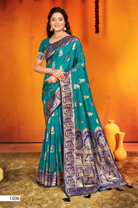 Saroj mitali silk with heavy banarasi jari rich pallu wholesale saree market in surat with price
