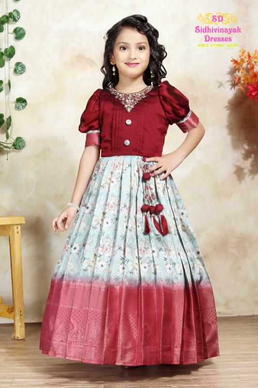 Sd girls gown children kurti manufacturers