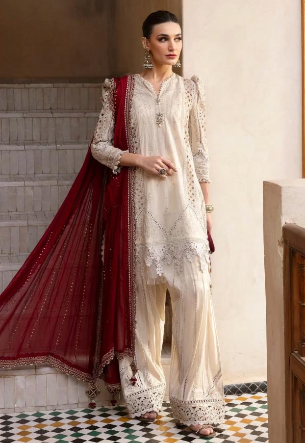 Shraddha designer maria.b.lawn cotton dress pranjul dress material wholesale price