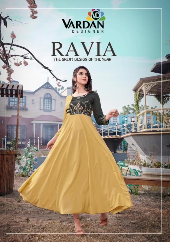 Vardan designer ravia vol-1 rayon kurti manufacturer in delhi