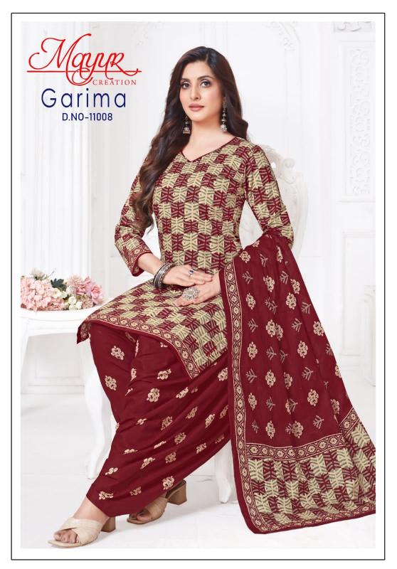 Mayur garima vol-11 cotton printed unstitched dress material wholesale