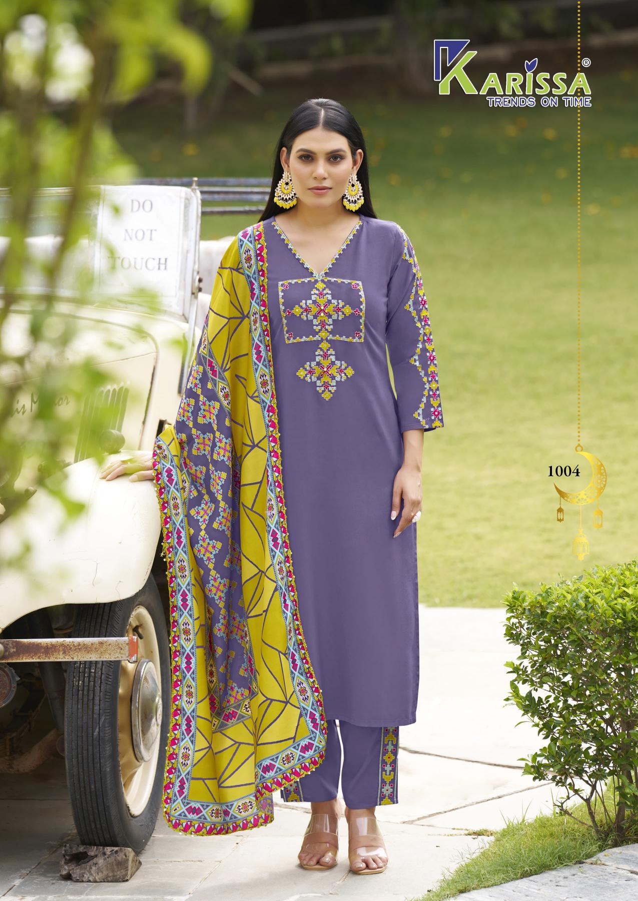 Karissa anika liva rayon 3 pcs buy indian kurtis online usa