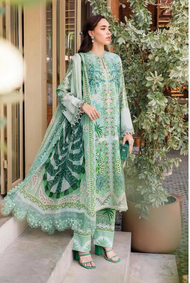 MARIA B.Mprint 25 by DEEPSY SUITS pure cotton ethnic designer dress material online india