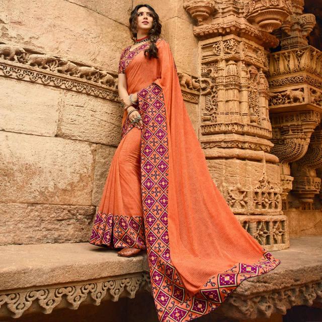 GC georgette silk printed sarees wholesalers surat gujarat