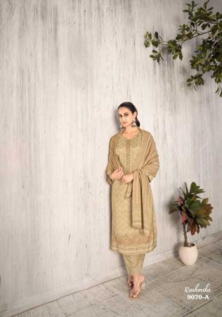 Simar glossy rashmika muslin digital print dress material indian outfit
