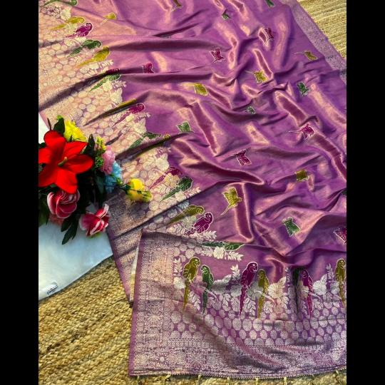 Akshara organza tissue silk wholesale saree suppliers in india