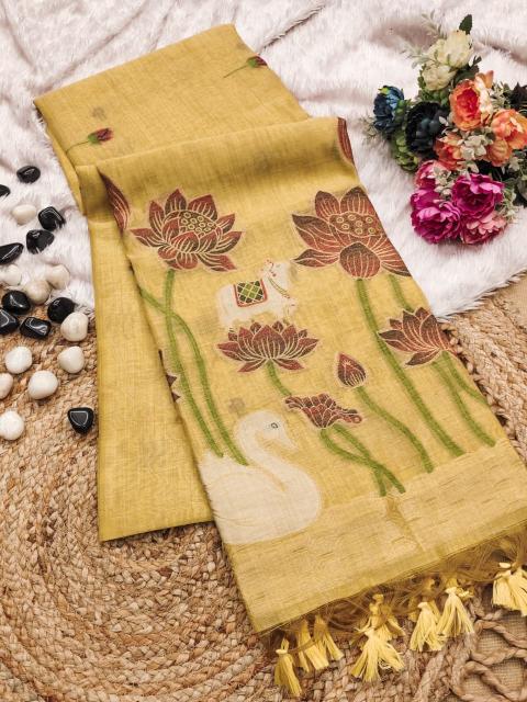 Akshara soft muga cotton surat saree wholesale market