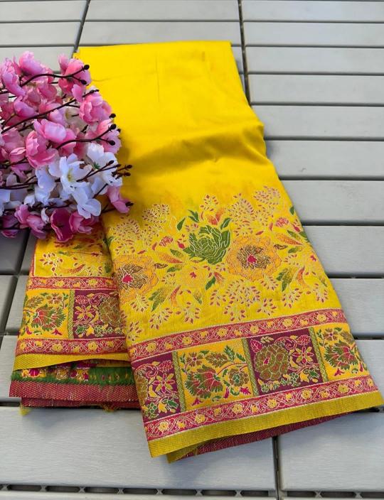 Akshara soft rajwadi pashmina silk buy sarees in bulk online
