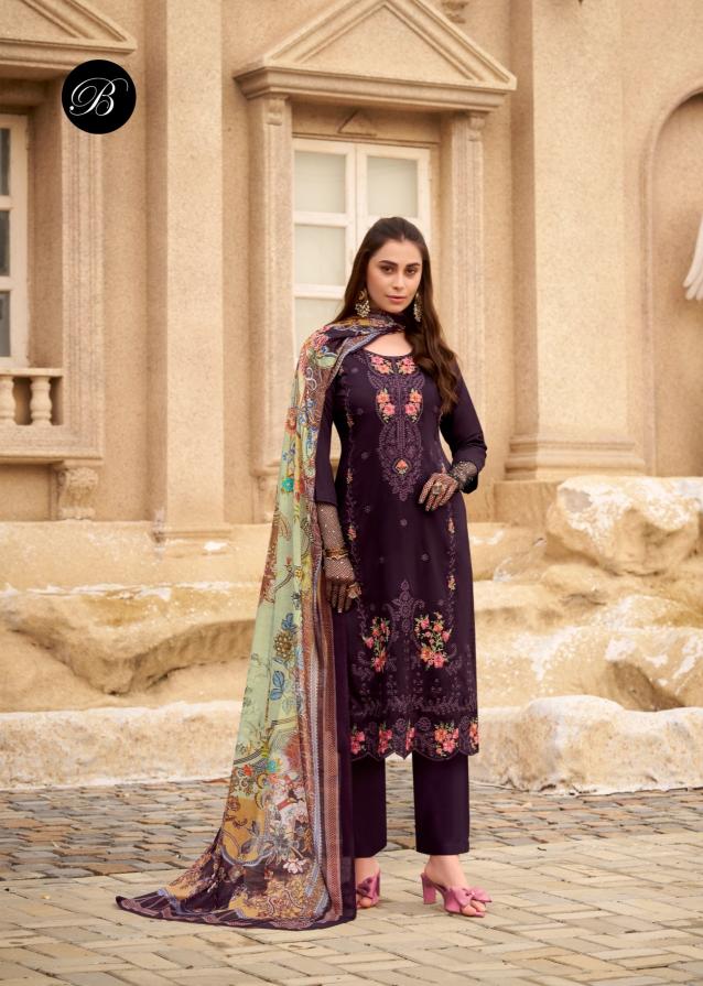 Belliza zarqash vol 9 dress material wholesale in pune