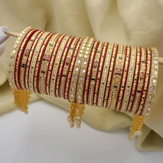 Chudla Bangles CB016 Imitation bridal jewelry sets online