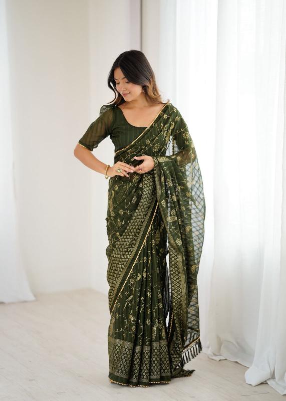GC soft georgette saree surat ring road wholesale market
