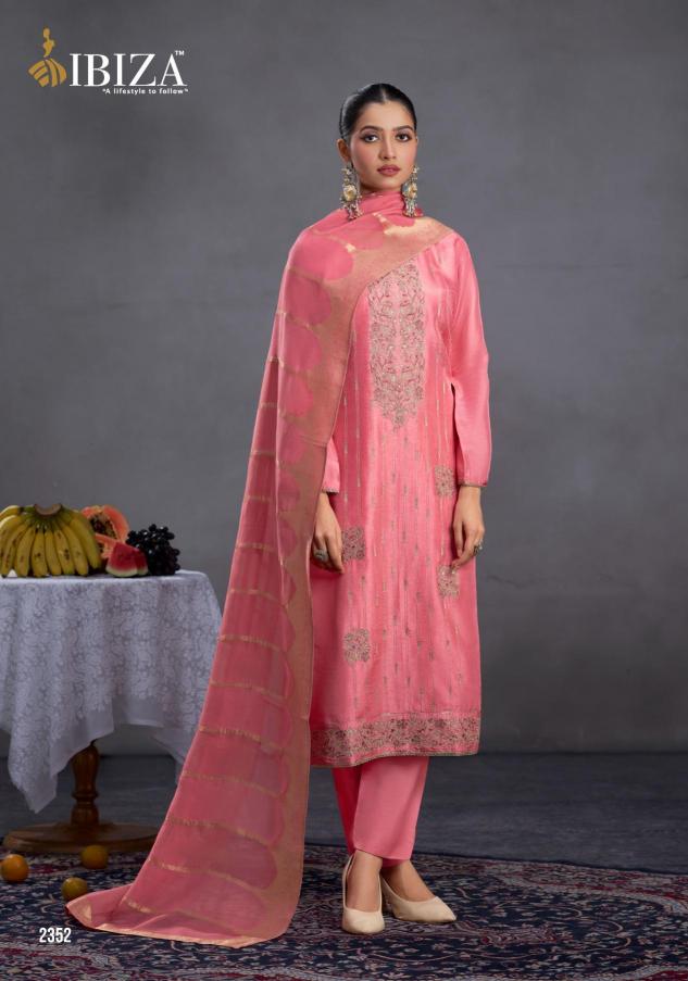 Ibiza denara silk dress material wholesale