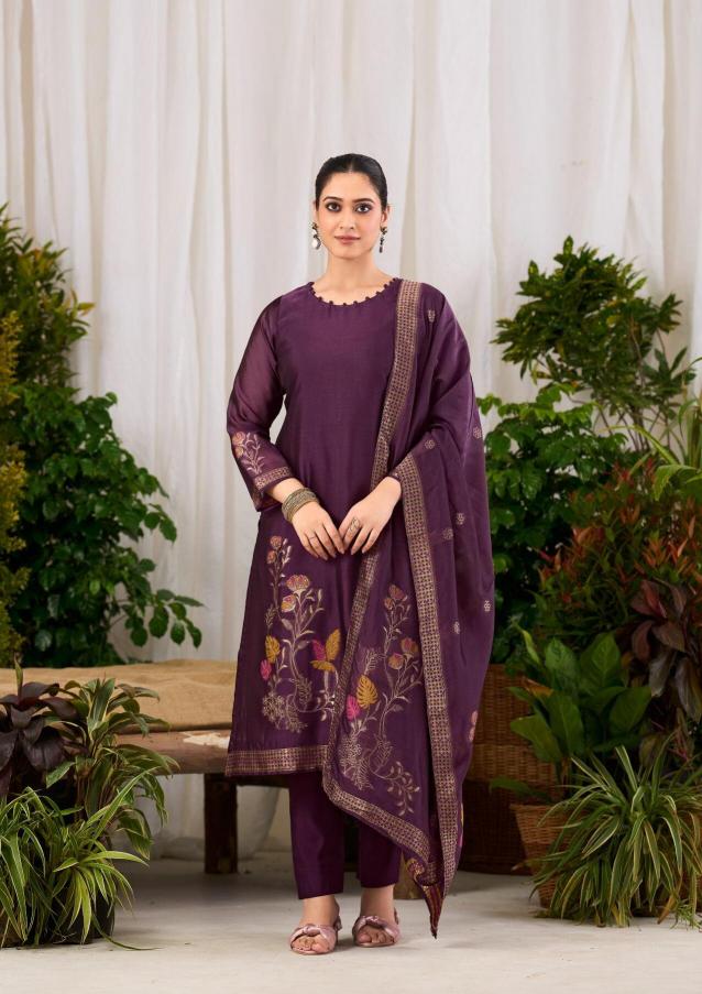 Ibiza misha silk jacquard crepe dress material wholesale