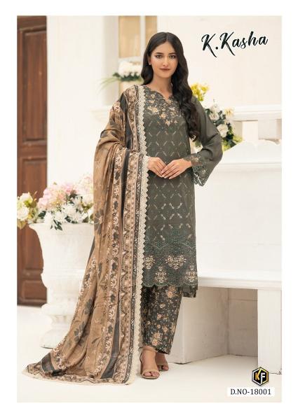 Keval K.kasha vol-18 karachi readymade printed salwar suit wholesale