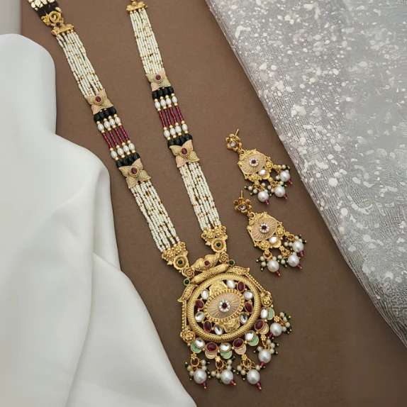 Long Necklace Set LNS039 Cheap imitation jewelry wholesale