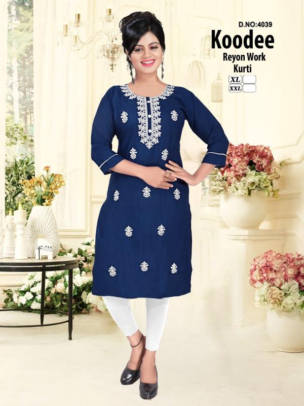 Mairaa koodee riyon kurti wholesale apparel websites
