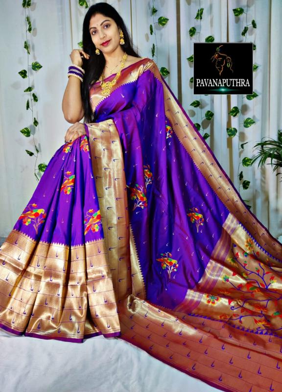 Malhar ayesha-vol-1 paithani silk soft wholesale saree collection