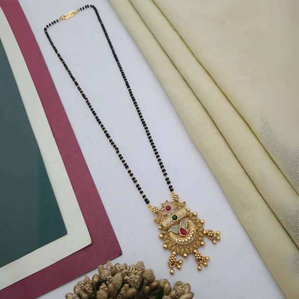 Mangalsutra with Single Chain MSS016 Indian imitation jewelry wholesale