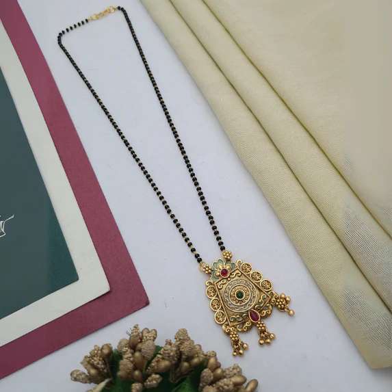 Mangalsutra with Single Chain MSS017 Cheap imitation jewelry wholesale