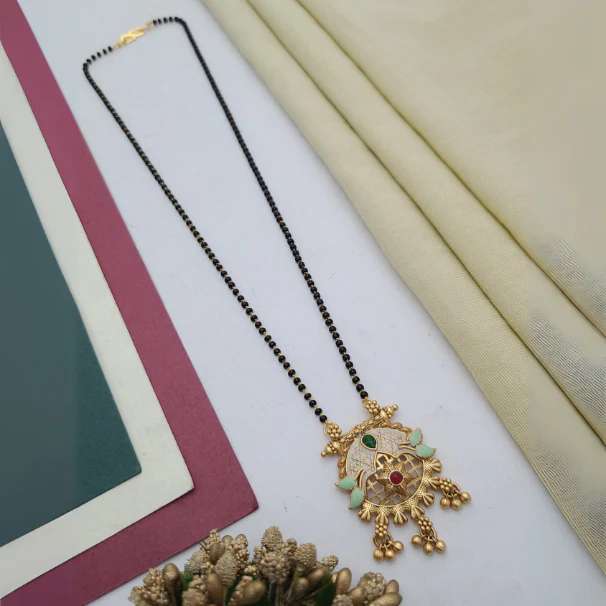 Mangalsutra with Single Chain MSS020 Imitation jewelry wholesale suppliers