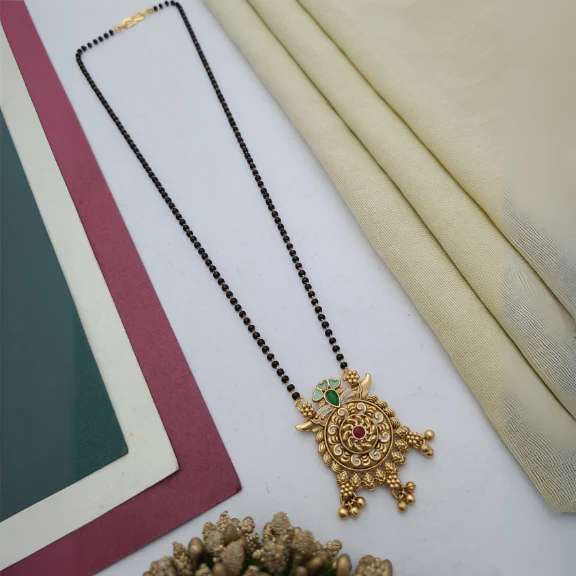Mangalsutra with Single Chain MSS022 Wholesale imitation jewelry manufacturers