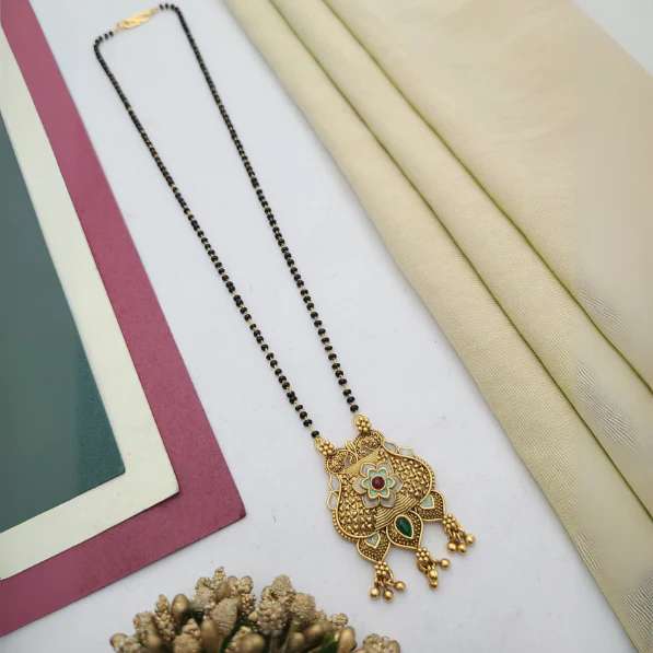 Mangalsutra with Single Chain MSS023 Online imitation jewelry wholesalers