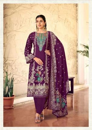 Mumtaz arts alina ganesh dress material wholesale 