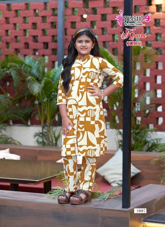 Mystic9 khushi (kids) vol 2 kids girls wear coord set online clothes wholesale