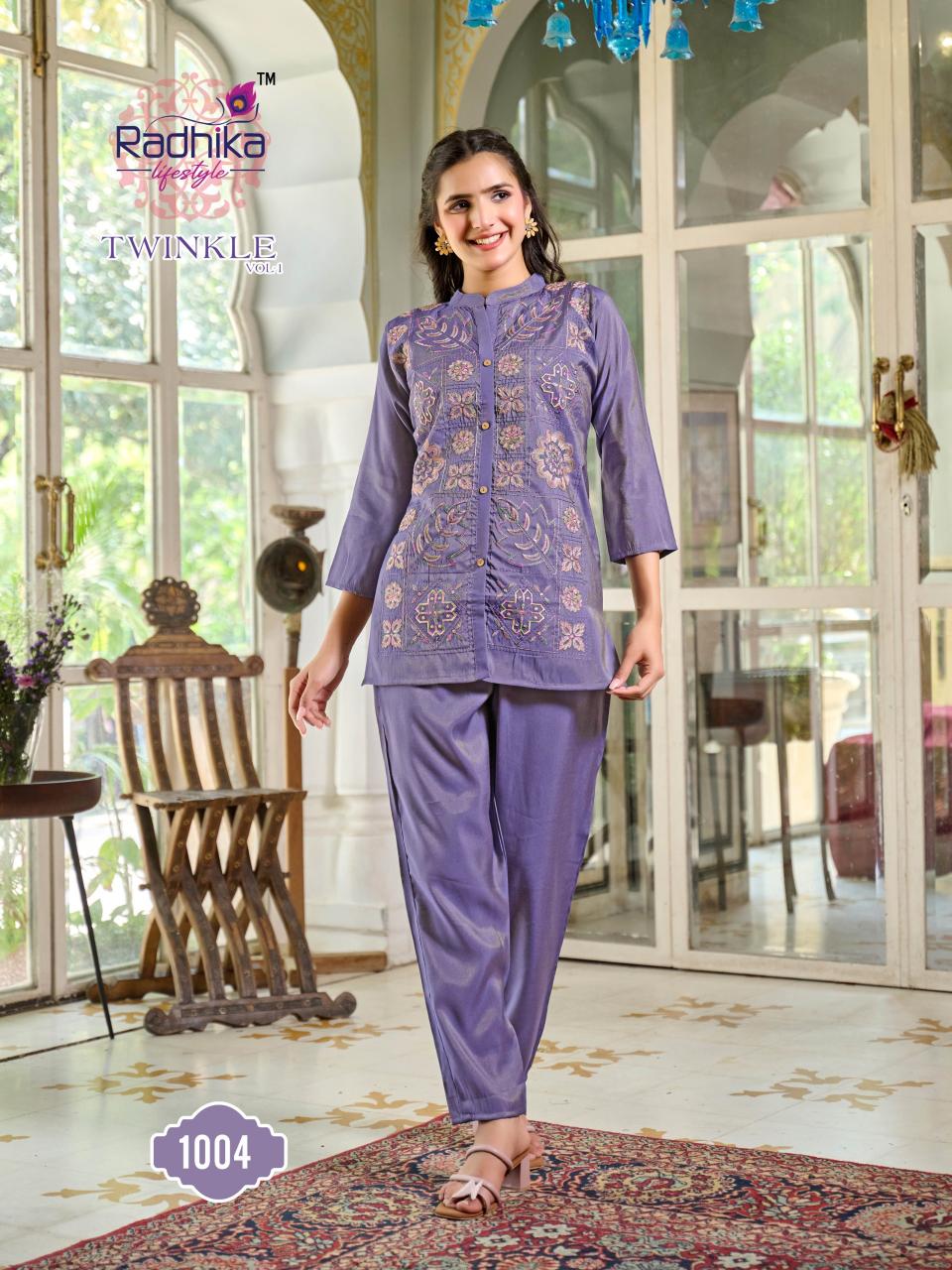 Radhika lifestyle twinkle vol 1 co ord set wholesale in mumbai