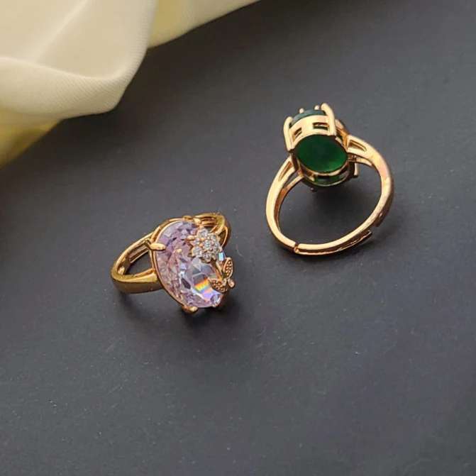 Rings Combo DR003 Wholesale imitation diamond jewelry