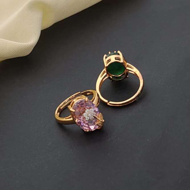 Rings Combo DR005 Surat wholesale artificial jewellery