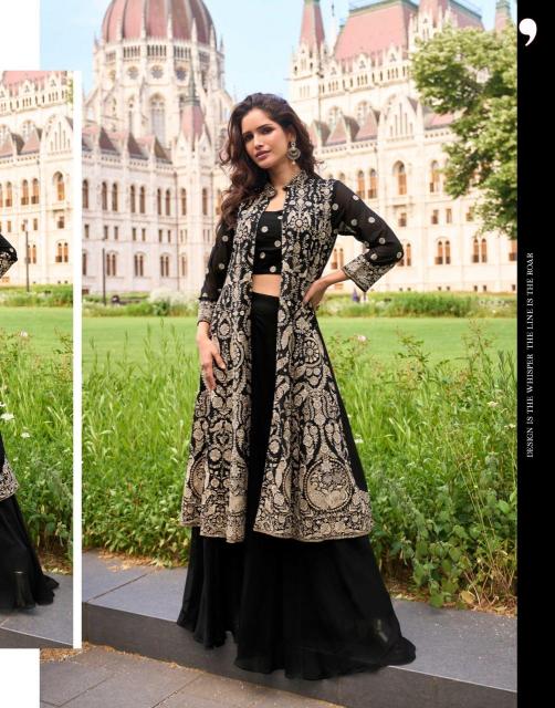 Sayuri designer isha georgette wholesale salwar suit catalogue