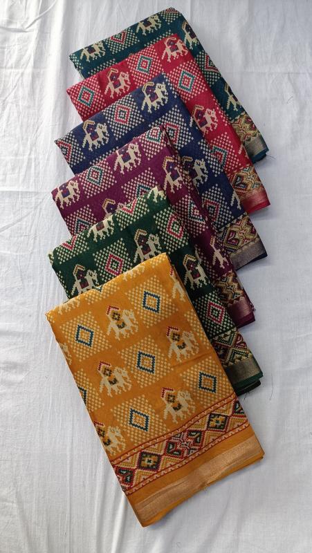Vihaan pihuu mill print wholesale saree suppliers