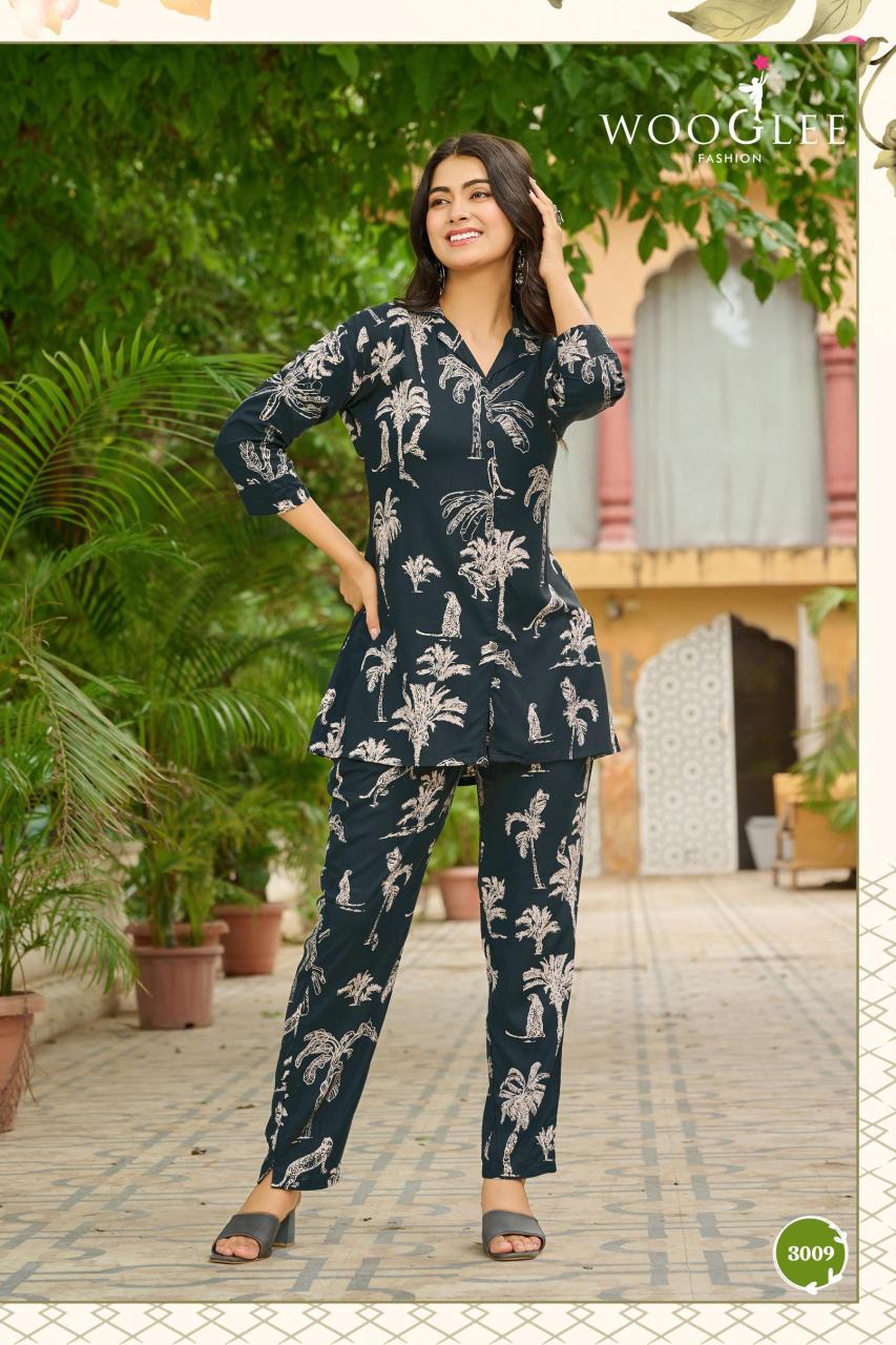 Wooglee rolex vol. 2 rayon print coord set clothing wholesale websites