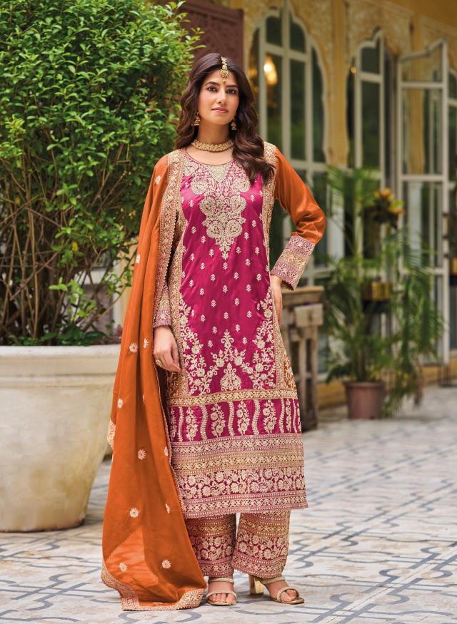 Your choice simmer gold designer ikat salwar suits wholesale