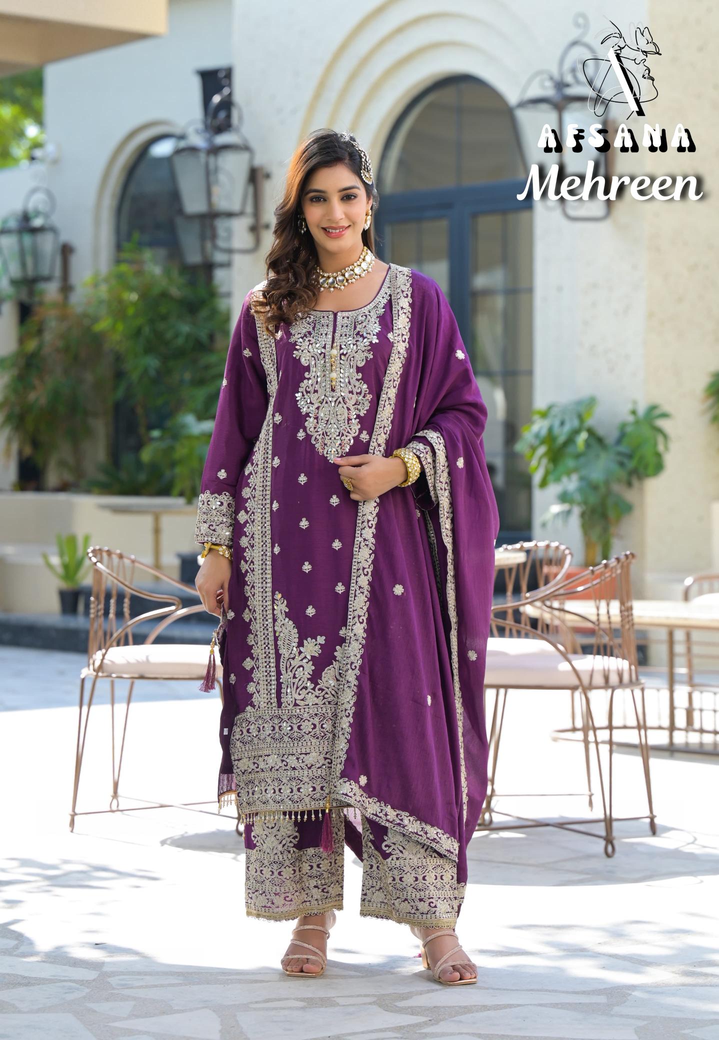 Afsana mehreen readymade salwar suit in wholesale rate