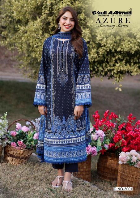 Gull aahmed azure vol-3 pakistani salwar suit wholesale market in hatibagan kolkata
