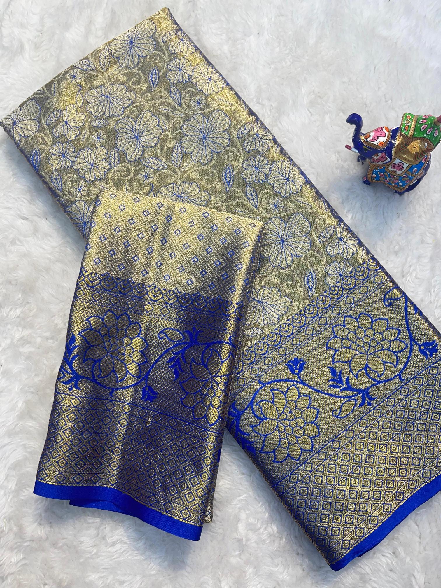 Malhar aakshi-vol-6 semi kanjivaram pattu saree surat wholesellers market 